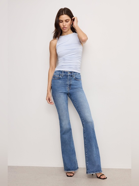Good American Denim - Good American women’s 26 Always Fits Good Legs Flare Jeans